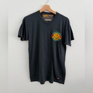 Aviator Nation Short Sleeve Tshirt ACL Austin City Limits Music Fest Gray Medium